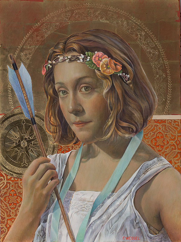 Fred Wessel - Study for Sagittarius (Jeanne D’Arc)